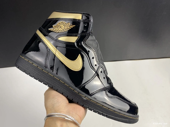 METALLIC GOLD 555088-032 HIGH 1 (2020) JORDAN AIR RETRO BLACK 0712